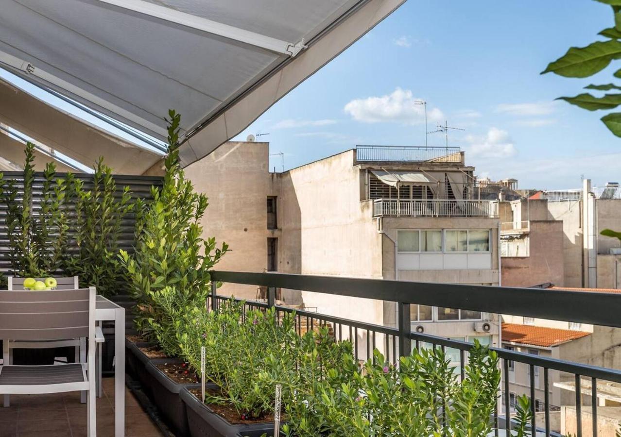Emily In Athens - Central Chic Flat With Terrace Syntagma E1 Buitenkant foto