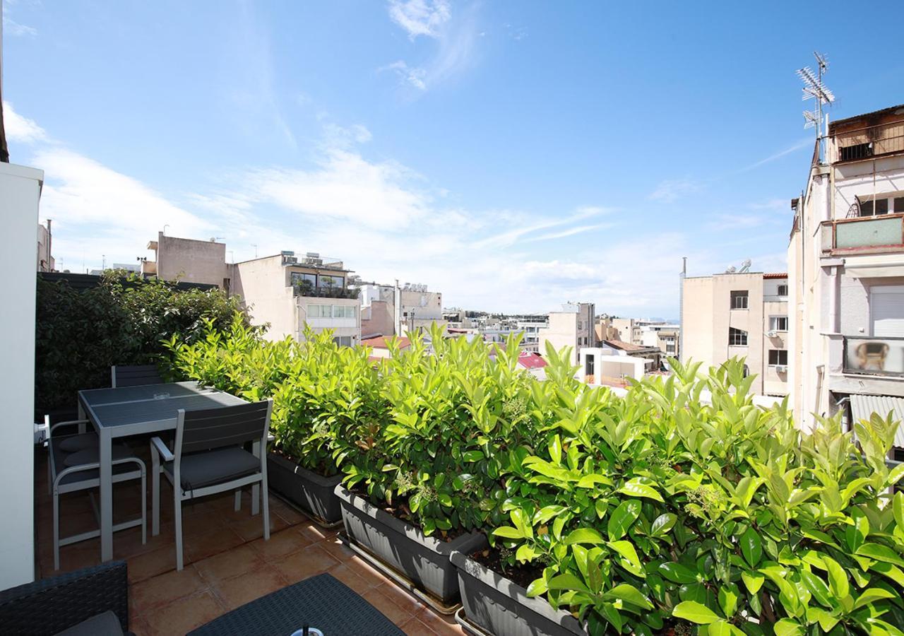 Emily In Athens - Central Chic Flat With Terrace Syntagma E1 Buitenkant foto