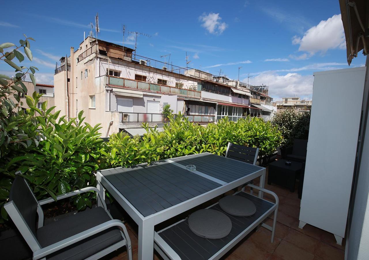 Emily In Athens - Central Chic Flat With Terrace Syntagma E1 Buitenkant foto