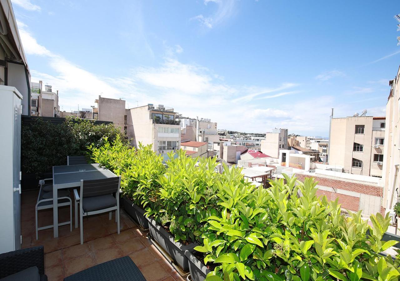 Emily In Athens - Central Chic Flat With Terrace Syntagma E1 Buitenkant foto