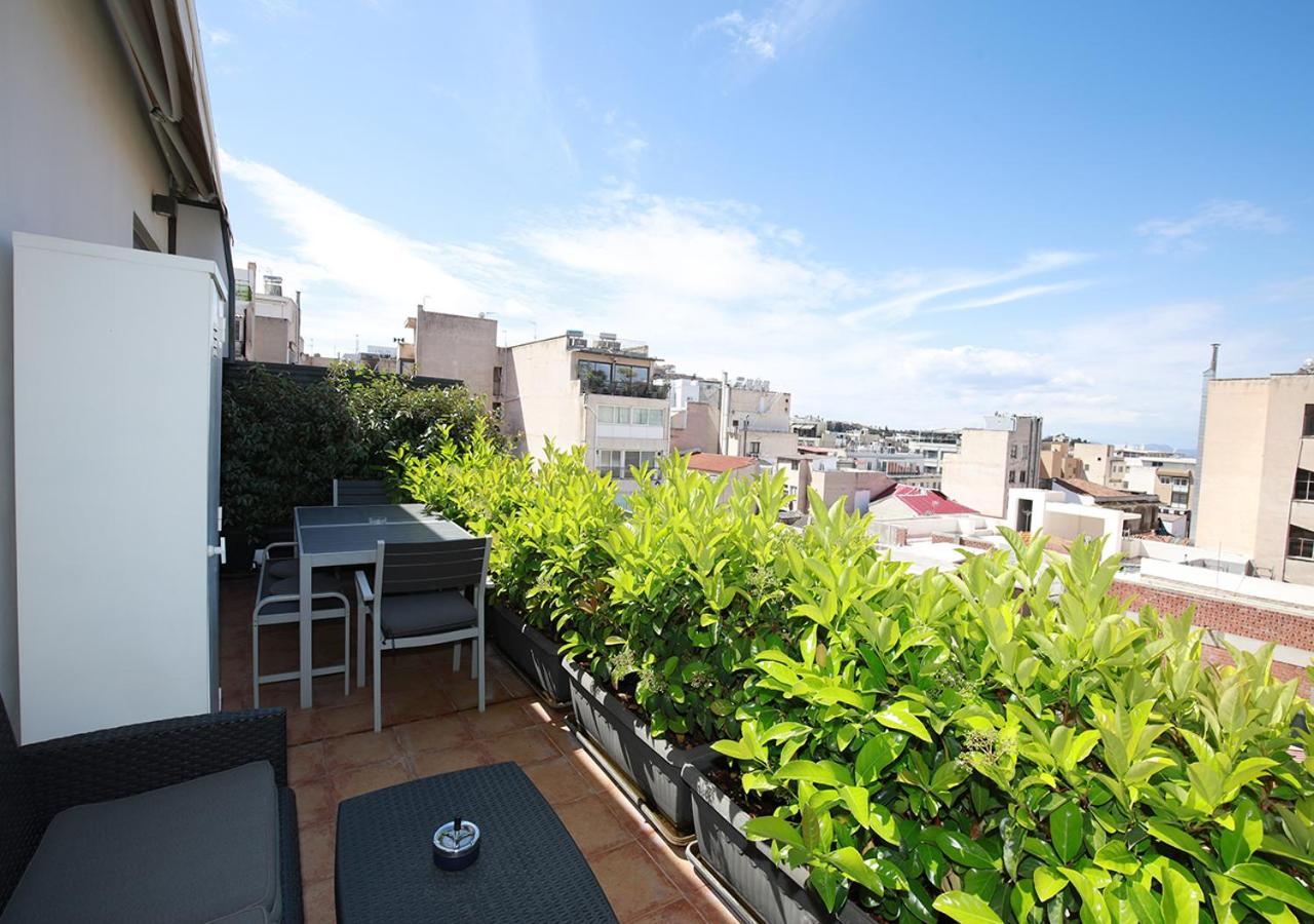 Emily In Athens - Central Chic Flat With Terrace Syntagma E1 Buitenkant foto